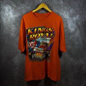 Vintage 2007 Kings Royal Eldora Speedway Racing T-Shirt XL